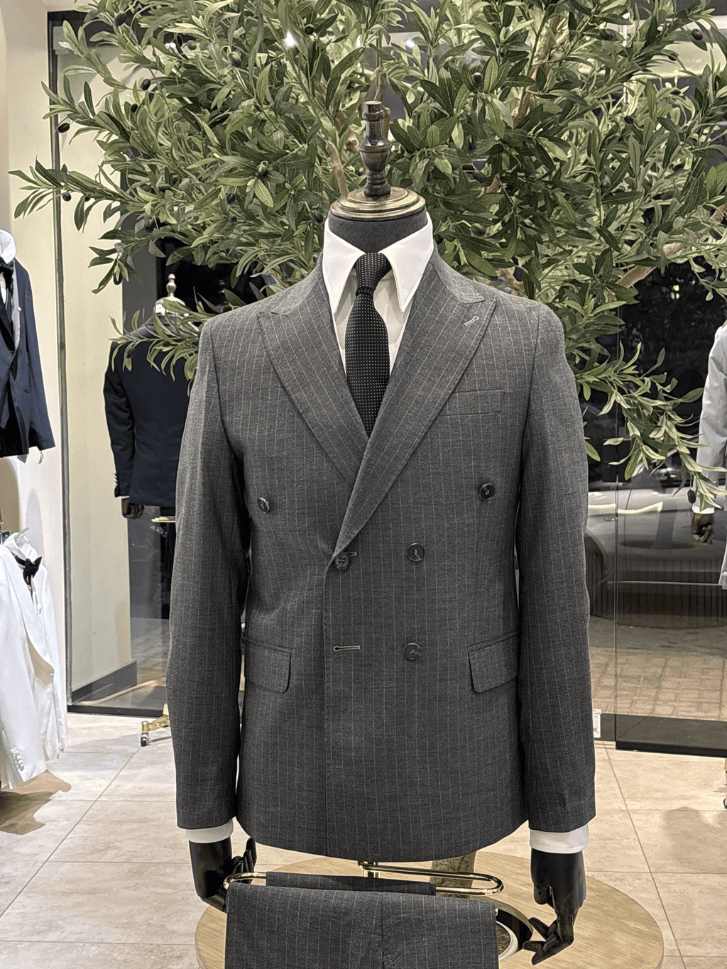 Striped Suit