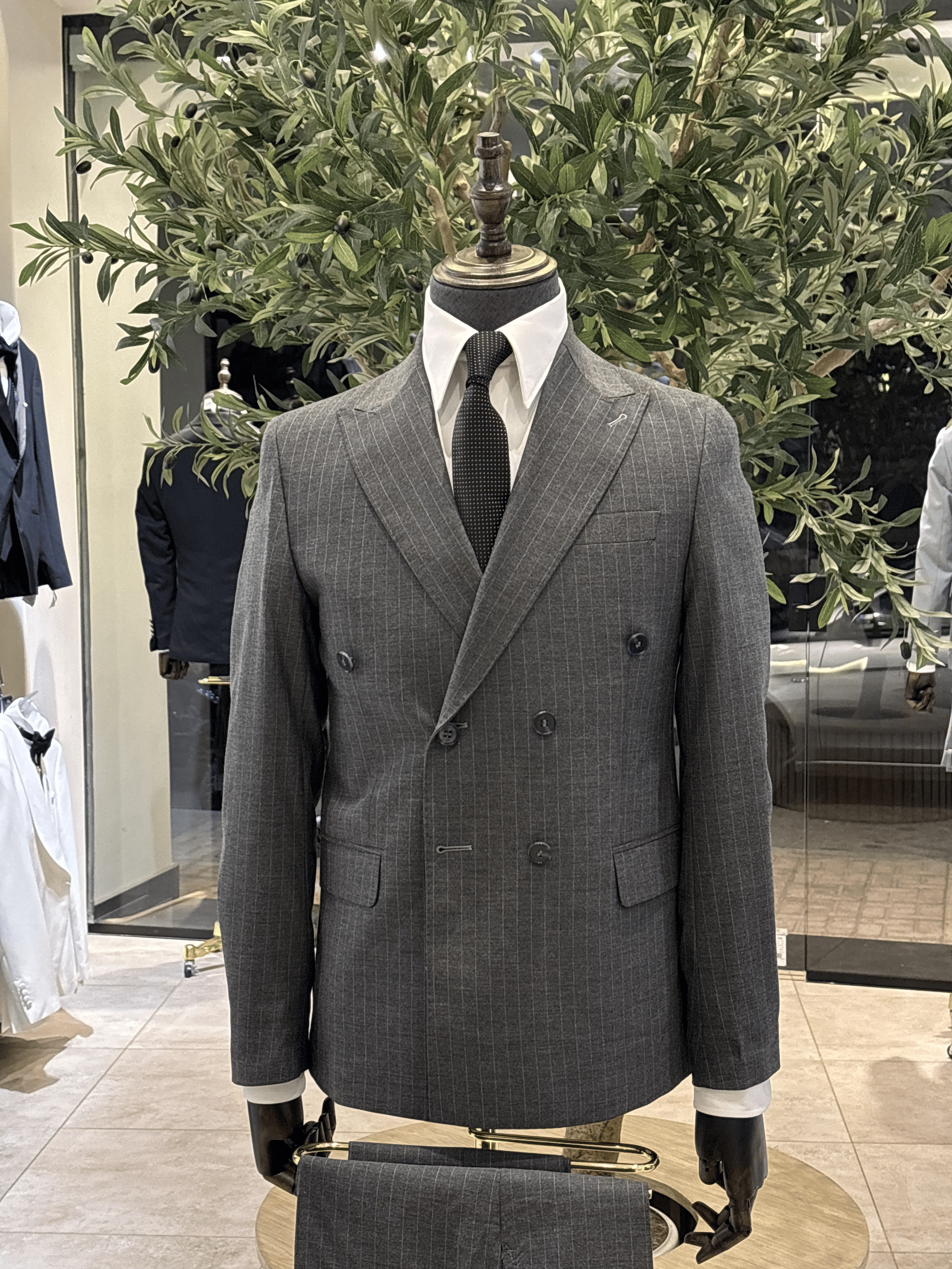 Striped Suit