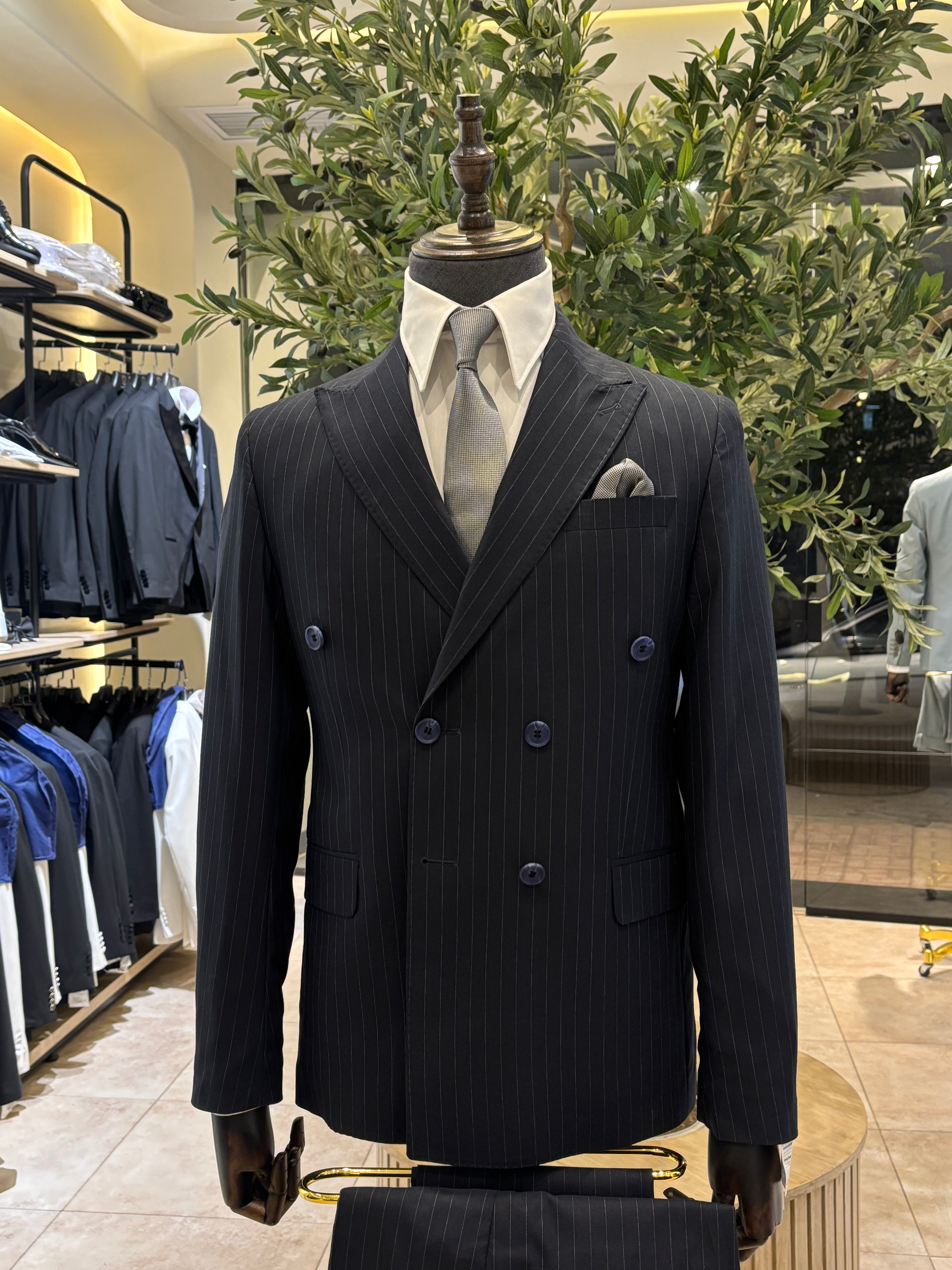 Striped Suit