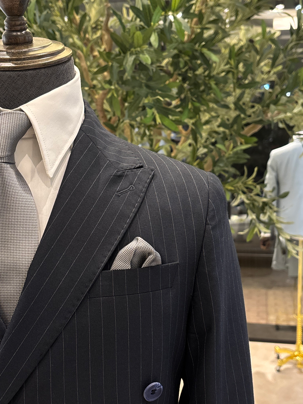 Striped Suit