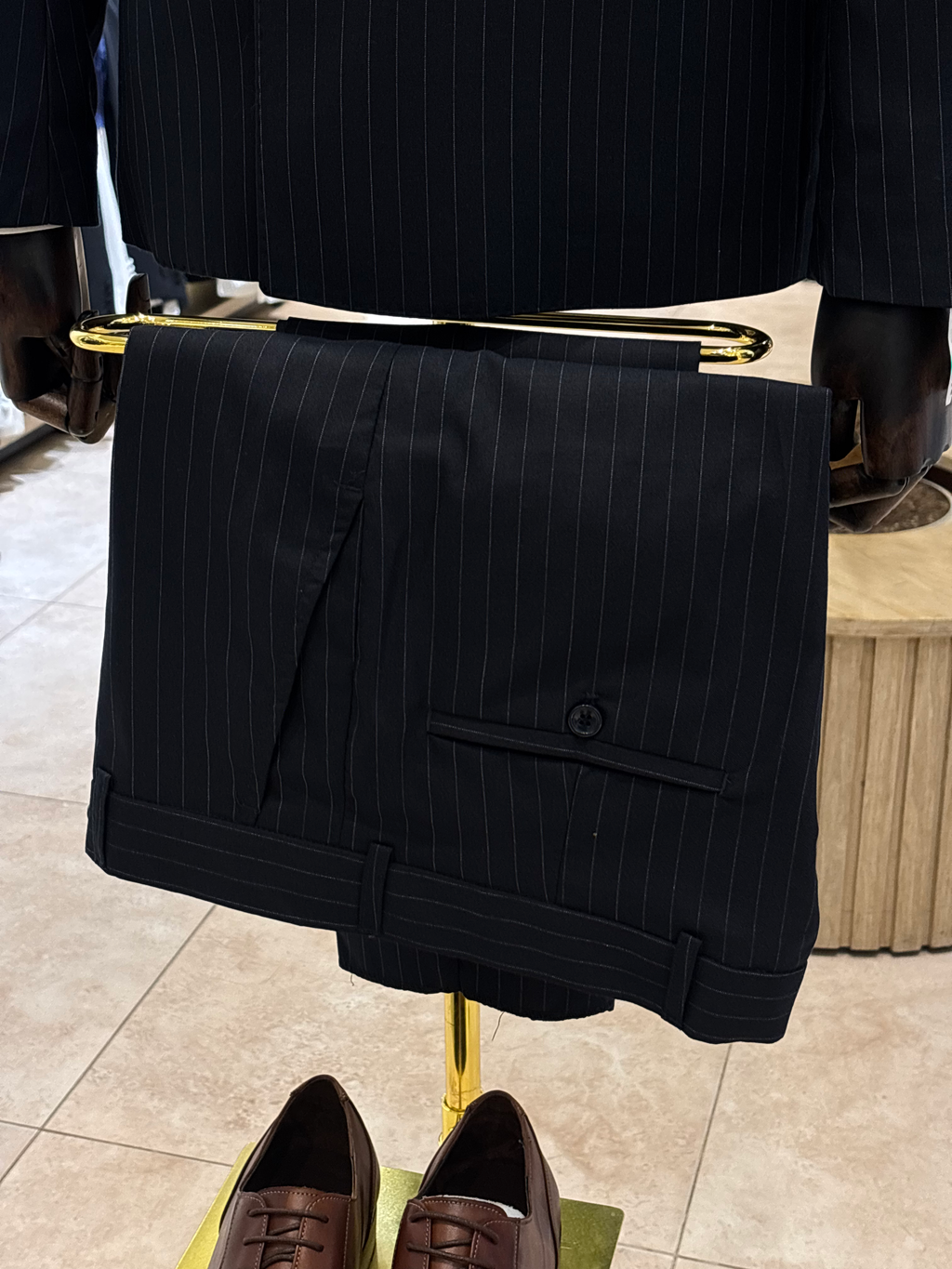 Striped Suit